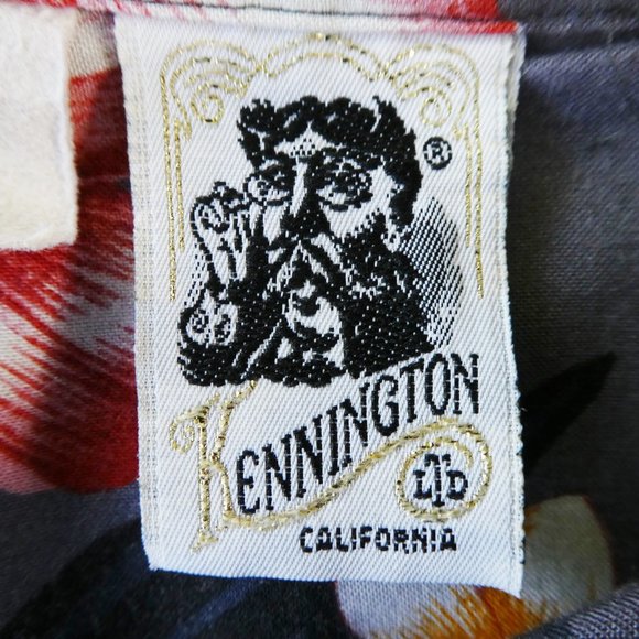 Vintage 70s Aloha Shirt Kennington Tiki Canoe Rigger Flowers Pineapples Guitar - Picture 6 of 10